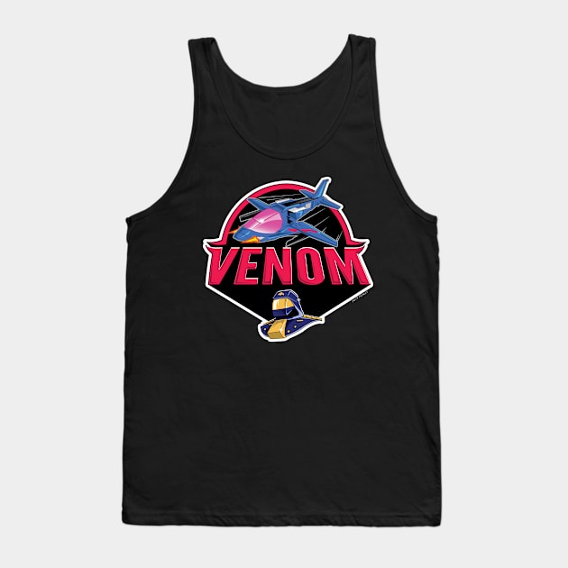 80s Cartoon Villian Tank Top by Illustratorator